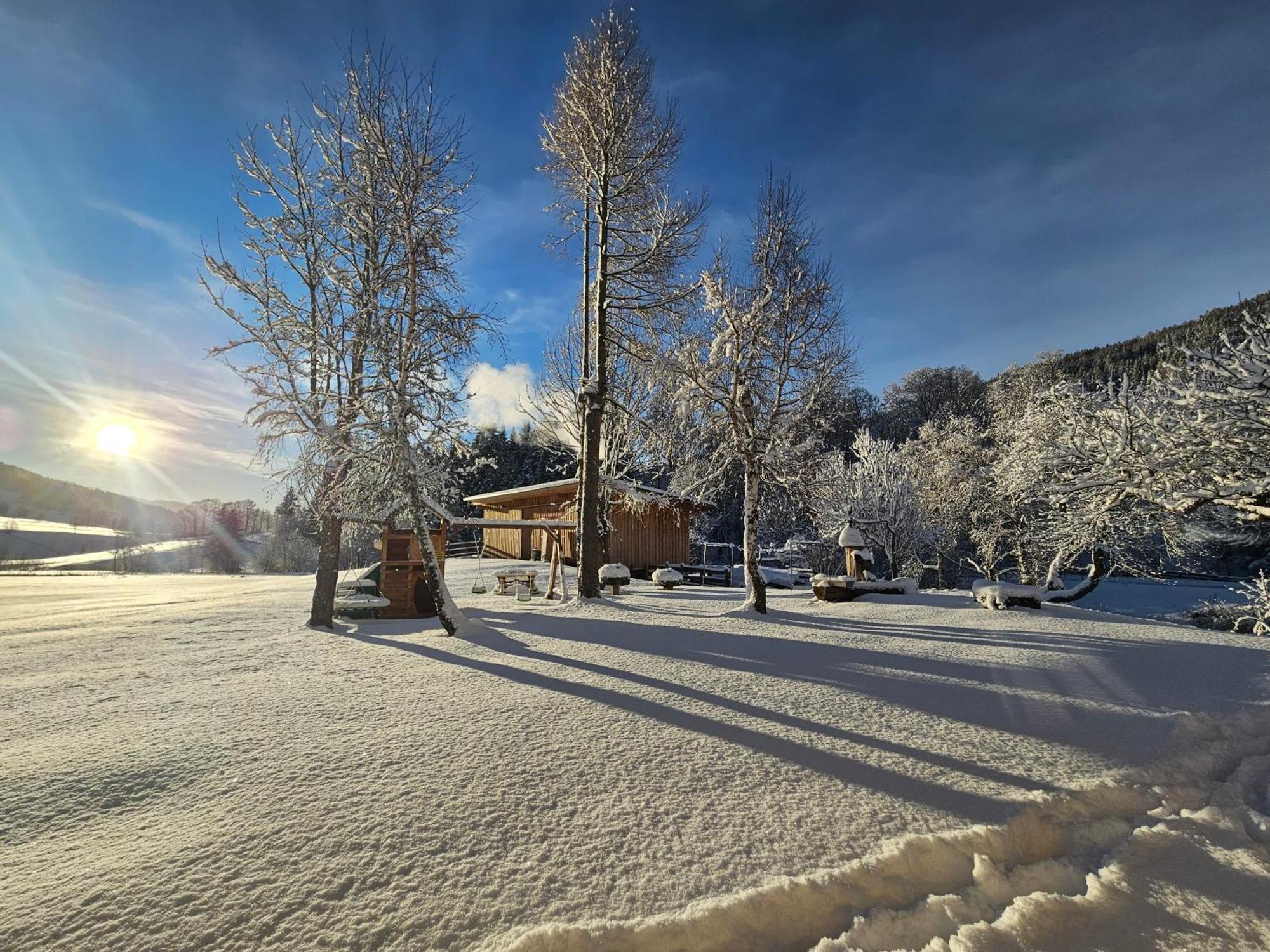 Landhotel Lacknerhof Mariapfarr Bagian luar foto